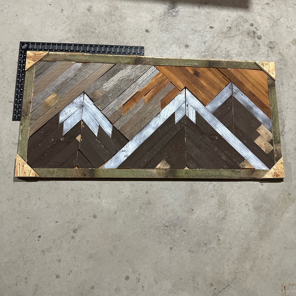 Reclaim wood wall art